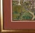 This is a framed 16th century map and city view of Canterbury, England entitled "Cantuarbury" by Braun & Hogenburg, from...