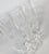 Transparent 80s French Champagne Flutes- Set of Six For Sale - Image 8 of 11