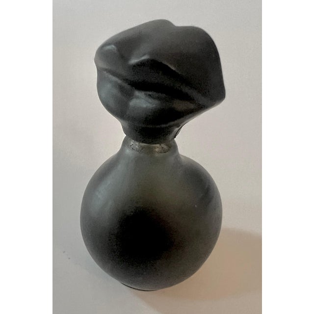 Salvador Dali French Black Perfume Bottle with Lips For Sale - Image 4 of 5