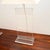 Cream Vintage French Acrylic Table Lamps, 1970, Set of 2 For Sale - Image 8 of 11
