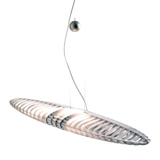 Futurist Elliptical Pendant Lamp by Alberto Meda & Paolo Rizzato for Luceplan, Italy, 2000s For Sale