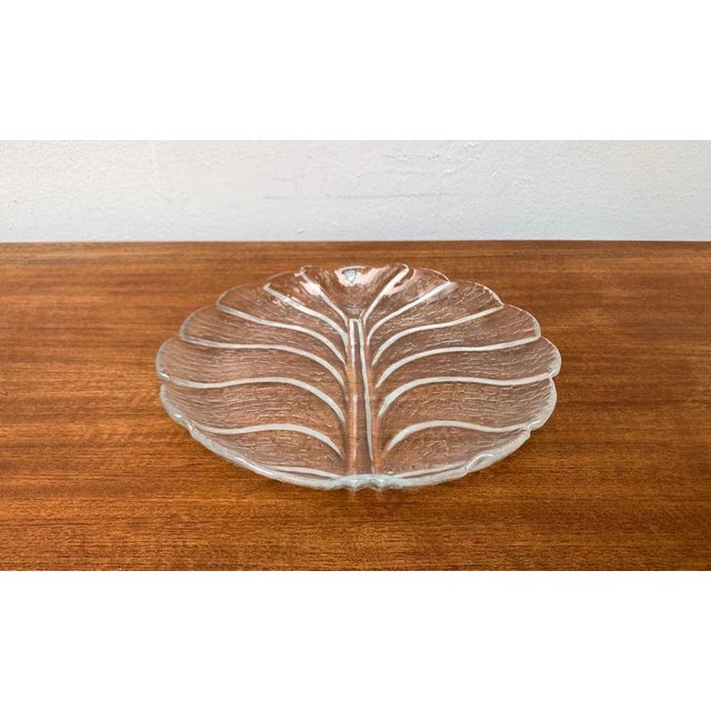 Vintage Swedish Eden Glass Plate from Orrefors, 1970s, in Very Good conditions. Designed 1970 to 1979 This piece has an...