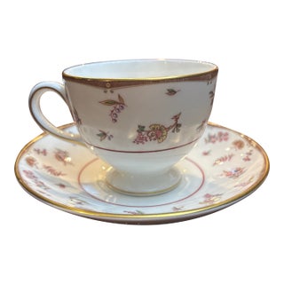 Wedgwood Rouen Teacup and Saucer 1950-1962 For Sale