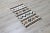 Cabin 1950s Cabin Style Turkish Hand Knotted Striped Kilim Rug For Sale - Image 3 of 10