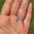 Vintage Inspired Emerald & Diamond Halo Sunburst Pendant in 14k Yellow Gold For Sale In New York - Image 6 of 16