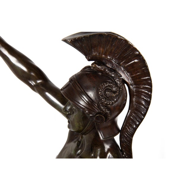 German School Bronze Sculpture of Victorious Achilles Circa 1900 For Sale - Image 15 of 18