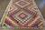 Textile Mid 20th Century Vintage Kilim Wool Rug For Sale - Image 7 of 10