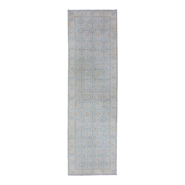 Keivan Woven Arts Khotan Runner With All-Over Geometric Pattern For Sale