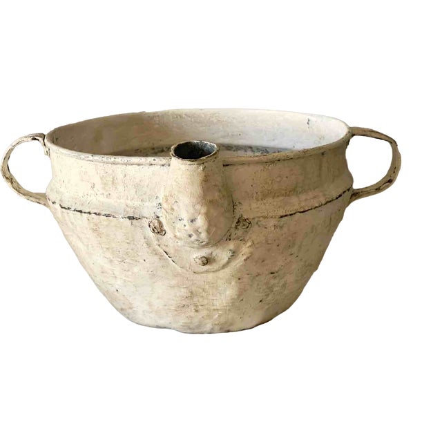 Early 20th Century Italian Wabi-Sabi Basin For Sale