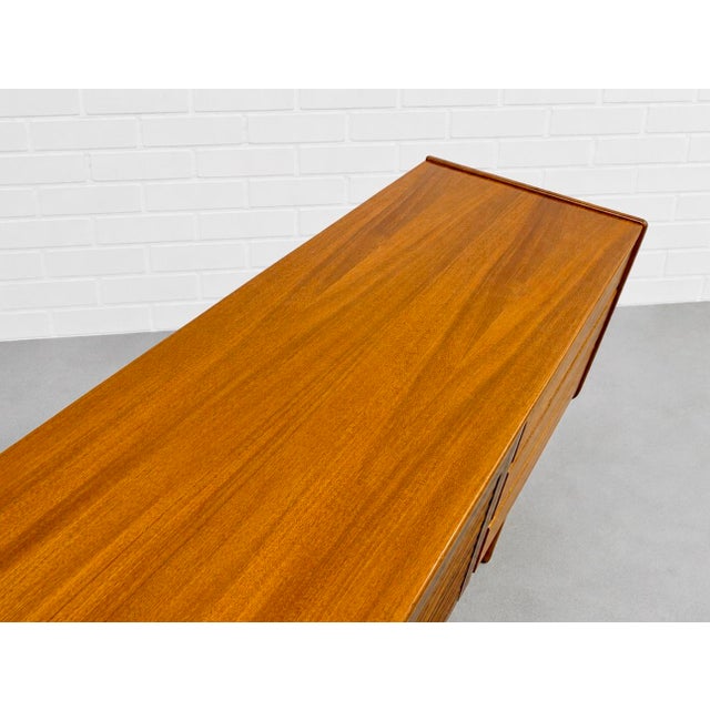 Mid Century Modern Teak Credenza With Louvered Doors | Sideboard by a.h. McIntosh, Made in Scotland, C. 1960’s For Sale - Image 14 of 17