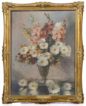 Attila Mendly De Vetyemy, Still Life, Oil on Canvas