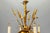 Mid-Century Hollywood Regency Chandelier with Cattail Motifs, 1950s For Sale - Image 11 of 18