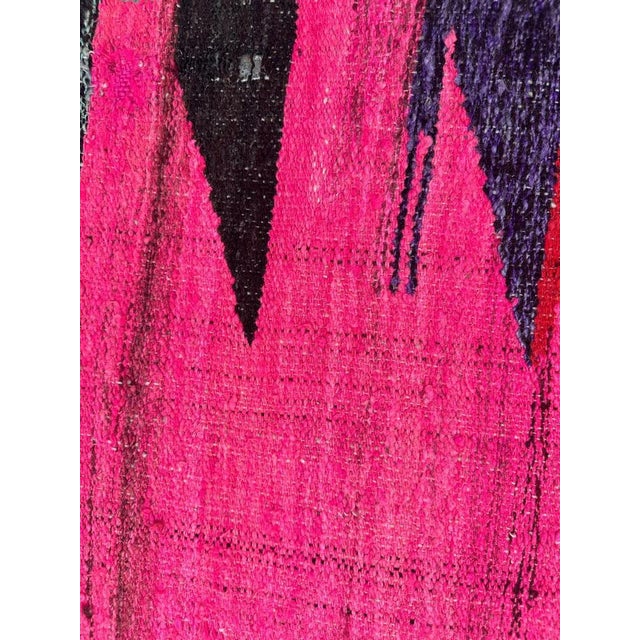 Mid-Century South American Woven Tapestry Rug, 1950s For Sale - Image 6 of 16