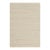 Beach House Handmade Rug Ivory 6x9 For Sale