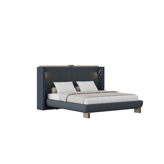 Broadway’s unmistakable glow finds a new expression in this statement bed. Conceived as a luminous architectural gesture,...