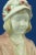 20th Century Art Nouveau Ceramic Seated Girl with a Bouquet of Flowers by Muller for Goldscheider, Austria, Early 1900s For Sale - Image 15 of 18