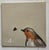 An impressionist oil painting of a robin bird and bumble bee, by UK based artist Vivek Mandalia. Frame and hang in your...