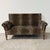 Vintage Leopard Velvet Sofa with Drop-Down Arms, France For Sale - Image 13 of 14