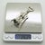 Metal Vintage Italian Handmade Genuine Silver Corkscrew from Arezzo Tuscany, 1970s For Sale - Image 7 of 10