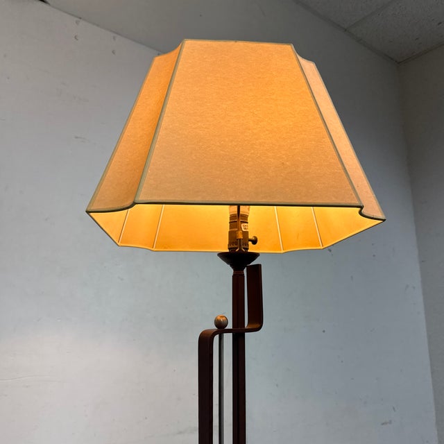 Brown Hubbardton Forge Floor Lamp, Vintage For Sale - Image 8 of 12