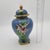 Large Blue Chinese Cloisonne Urn For Sale - Image 9 of 11