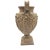 Neoclassical Greek Roman Neoclassical Cast Plaster Urn With Bacchanal Relief and Twin Scroll Handles For Sale - Image 3 of 9