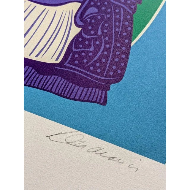 1970s Robert Indiana, Anne, 1977, Screen Print For Sale - Image 5 of 6