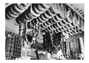 Rome Butchers Shop, 1954