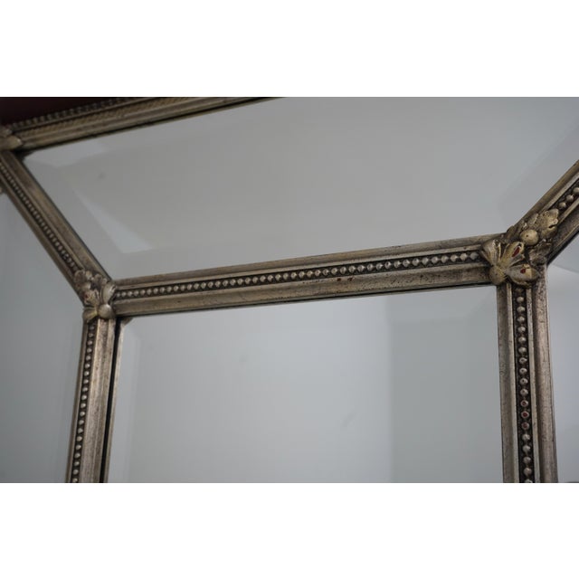 Glass Friedman Brothers Square Mirror For Sale - Image 7 of 8