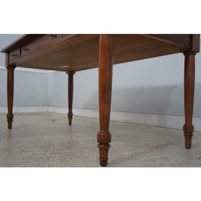Bernhardt Martha Stewart Cherry 3 Drawer Desk For Sale - Image 16 of 18