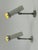 Set of two elegant and minimalistic mid-century modern ceiling lamps, sconces or spot lights. Designed & manufactured by...