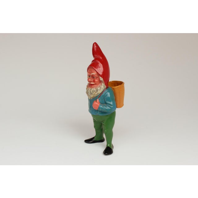 Terracotta Garden Gnome, GDR, 1960s For Sale - Image 9 of 9