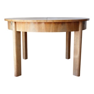Walnut Dining Table H-138 by Jindrich Halabala for Up Závody, 1930s For Sale