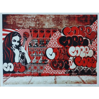 Shepard Fairey (Obey), Obey X Cope2 X Cooper, 2011, Silkscreen Print For Sale