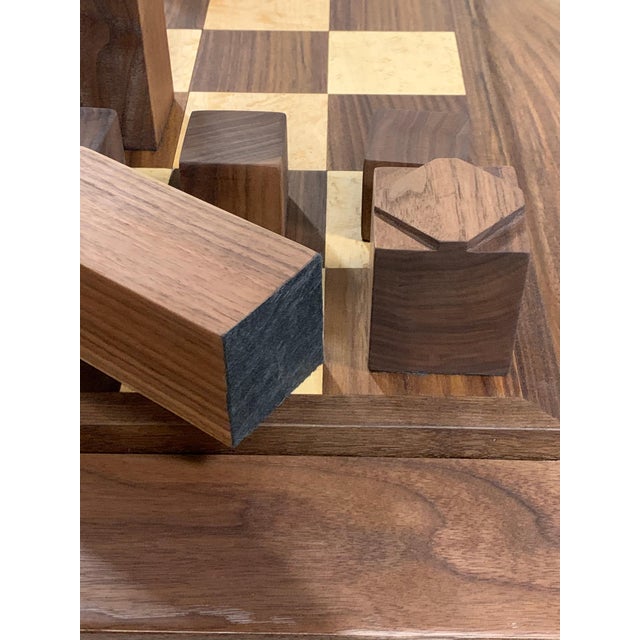 Early 21st Century Custom Chess Set and Game Table For Sale - Image 5 of 17