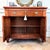 Vintage Mahogany Bow Front Cabinet | Sideboard | Statement Entryway Cabinet For Sale In Raleigh - Image 6 of 11