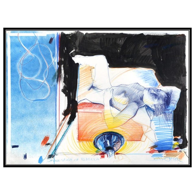 Figurative 1990s Small Study of Rebekka, Jerry Ott For Sale - Image 3 of 6