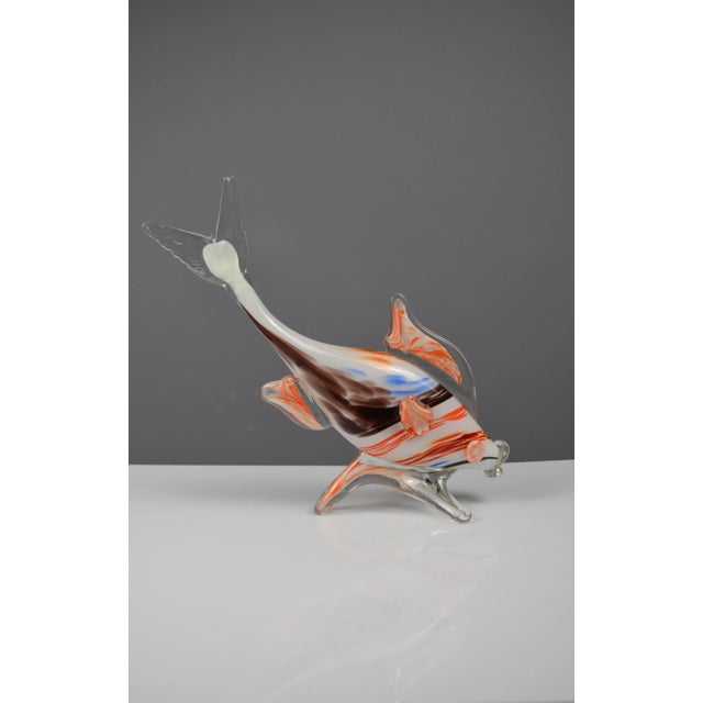 Murano Glass Fish Sculpture, 1960s For Sale - Image 10 of 12