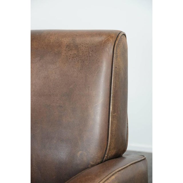 Club Chairs in Sheepskin Leather, Set of 2 For Sale - Image 12 of 18