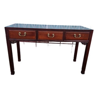 Vintage Thai Rosewood Console Table For Sale