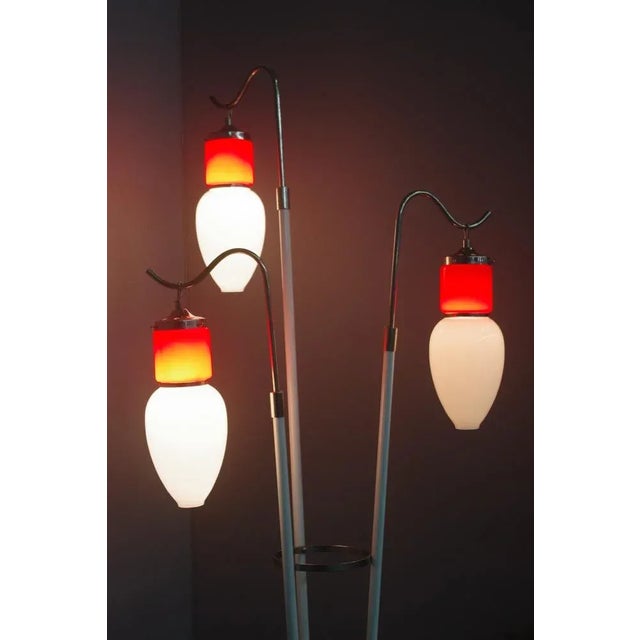 Metal Marble Base Floor Lamp, 1970s For Sale - Image 7 of 12