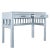 Baby Blue Colony Desk, Light Blue For Sale - Image 8 of 9