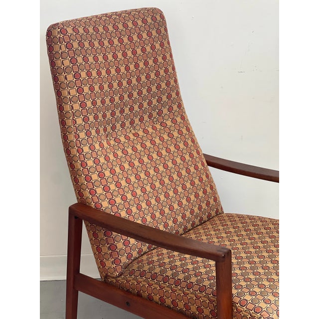 1970s Vintage Danish Mid Century Modern Chair by Milo Baughman For Sale In Seattle - Image 6 of 8