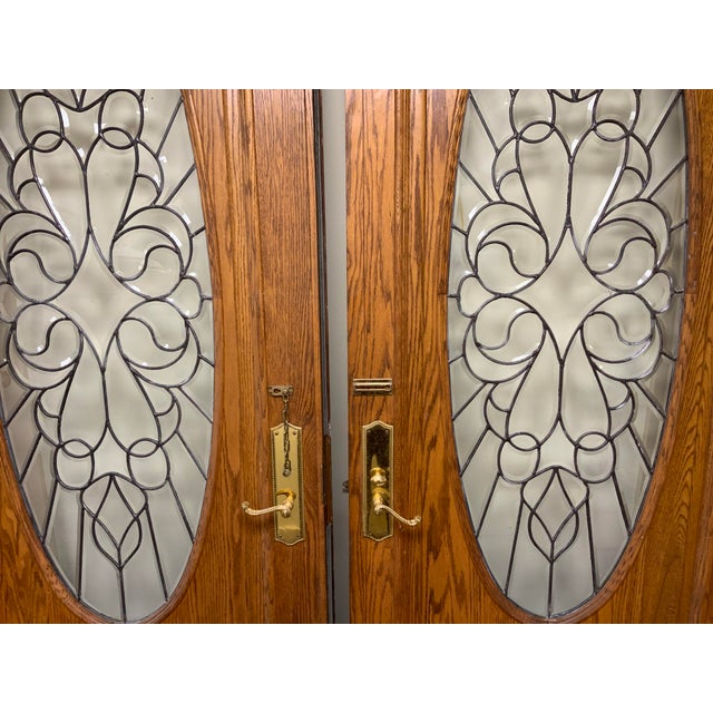 Victorian 20th Century Wood French Doors For Sale - Image 3 of 14