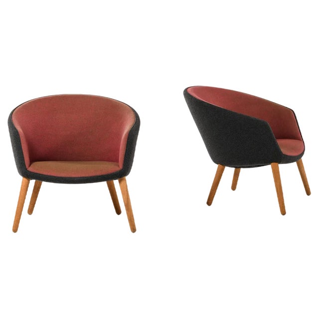 Set of Easy Chairs Model Ap 26 by Nanna Ditzel attributed to Ap-Stolen, 1953 For Sale