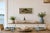 Nautical Blue Crab Painting by S. Park | Original Coastal Artwork on Canvas | 12 X 24 For Sale - Image 3 of 4