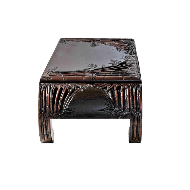 Wood Ming Style Desk by George Zee Mid 20th Century For Sale - Image 7 of 8