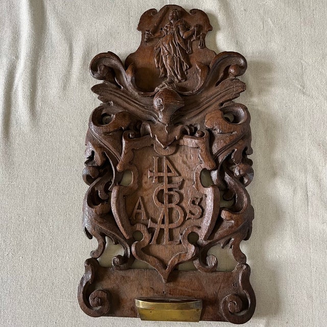 Brown Late 19th Century Swiss Black Forest Sconces- Set of 2 For Sale - Image 8 of 9