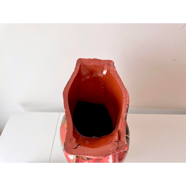 Late 20th Century Prickly Pear Flower Sculptural Lidded Vessel For Sale - Image 10 of 12