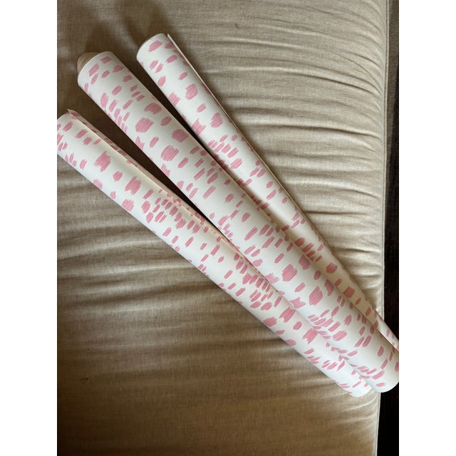 2020s Kravet - Brunschwig & Fils - Les Touches (Petal) - p8012138.17.0 - 3 Remnant Rolls For Sale - Image 5 of 5